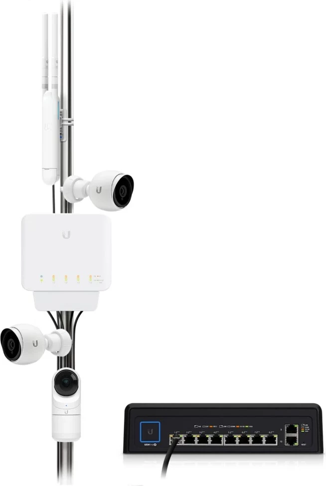 Switch Ubiquiti UniFi USW-FLEX, Managed, Gigabit Ethernet, Bardhë