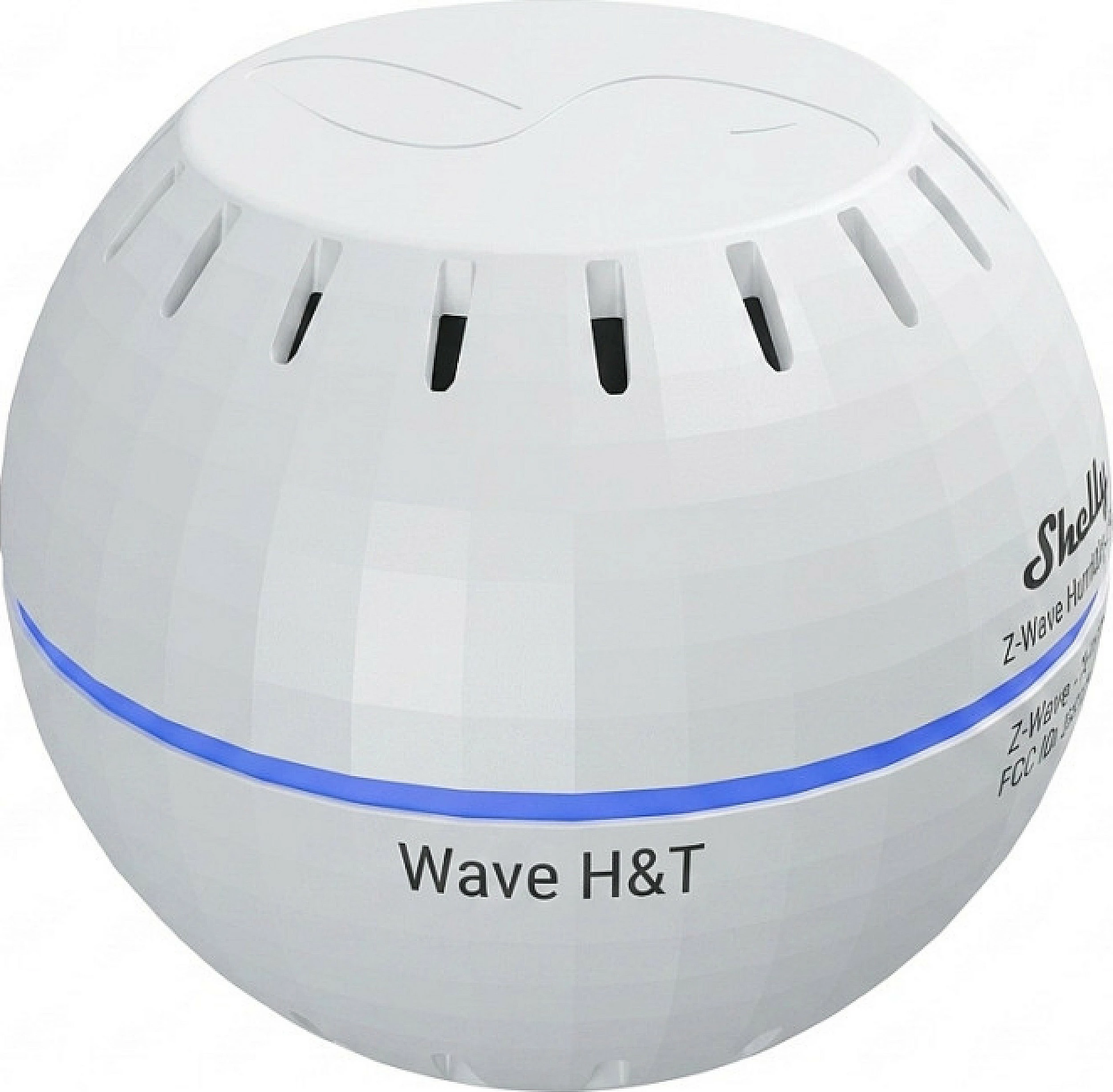 Sensor temperaturë & lagështi Shelly Wave H&T, Z-Wave LR, i bardhë
