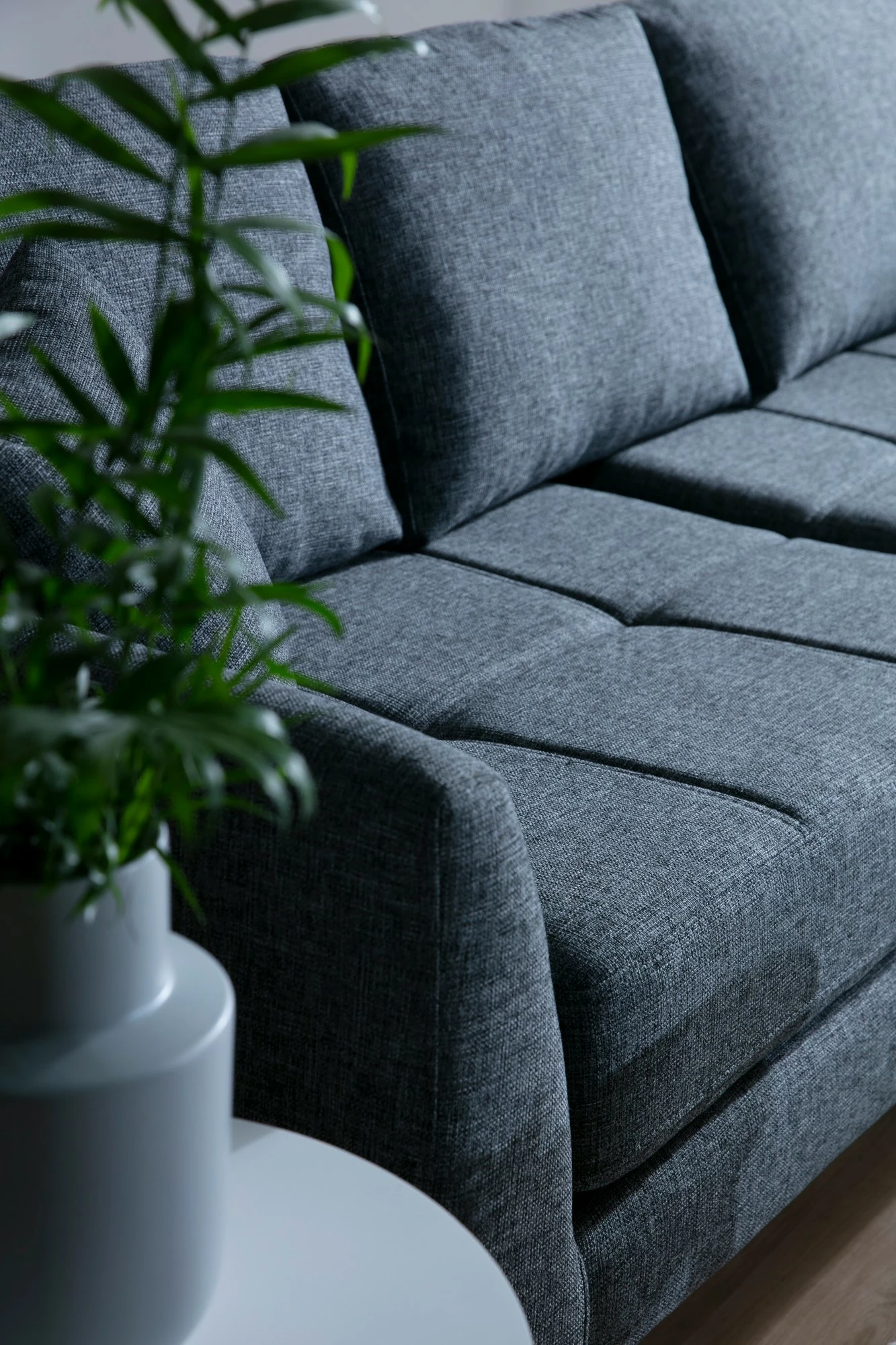 Këndare Atelier del Sofa, Tempo Corner Right (L3+3), ngjyrë gri e errët