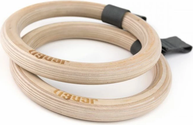 Doreza fitnesi Tiguar, unisex, të zeza