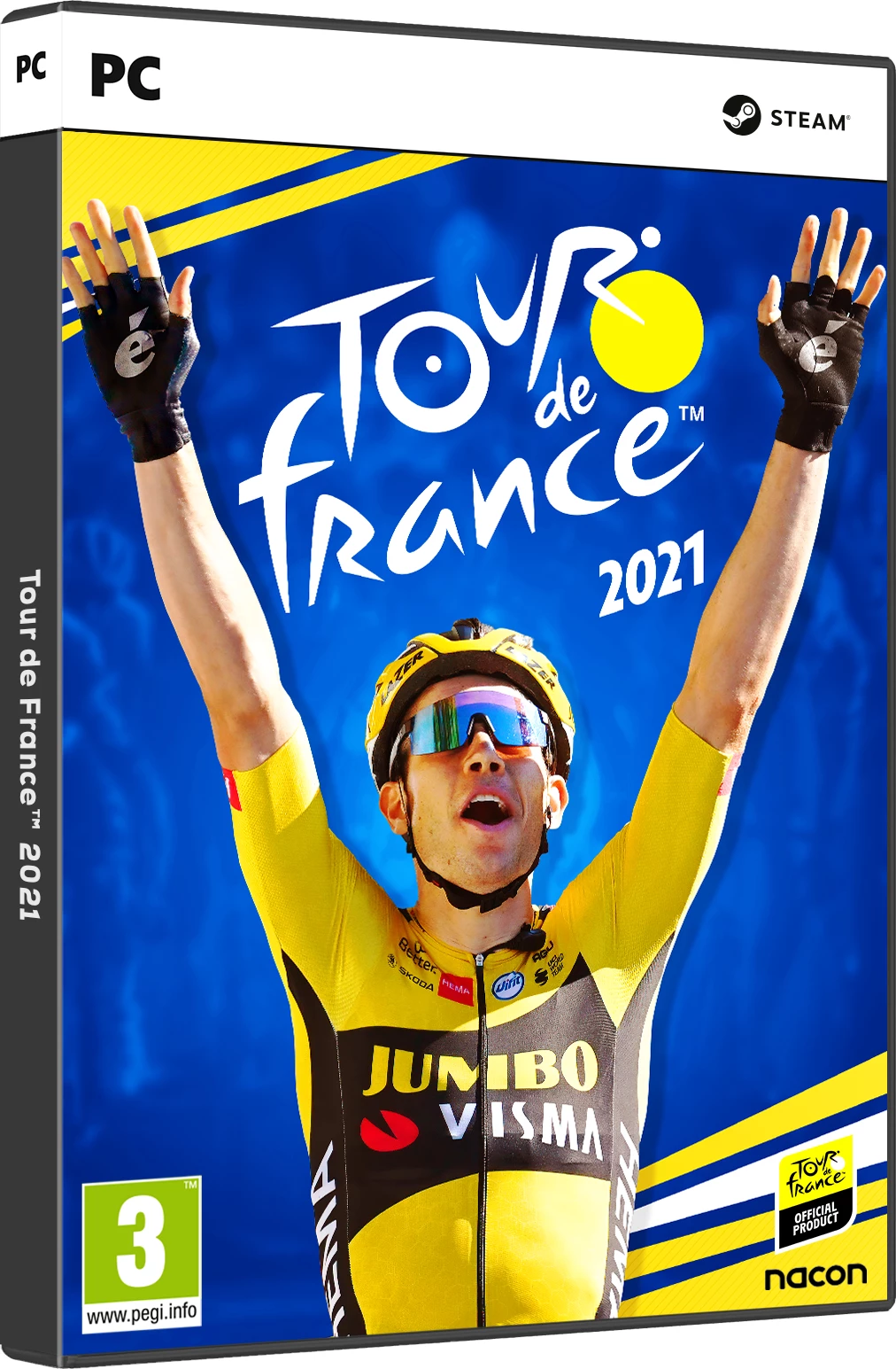 Video lojë për PC Nacon Gaming Tour de France 2021, Steam, PEGI 3