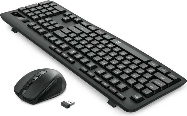 Tastierë me maus Redragon BS-8418, wireless, full-size, ngjyrë e zezë