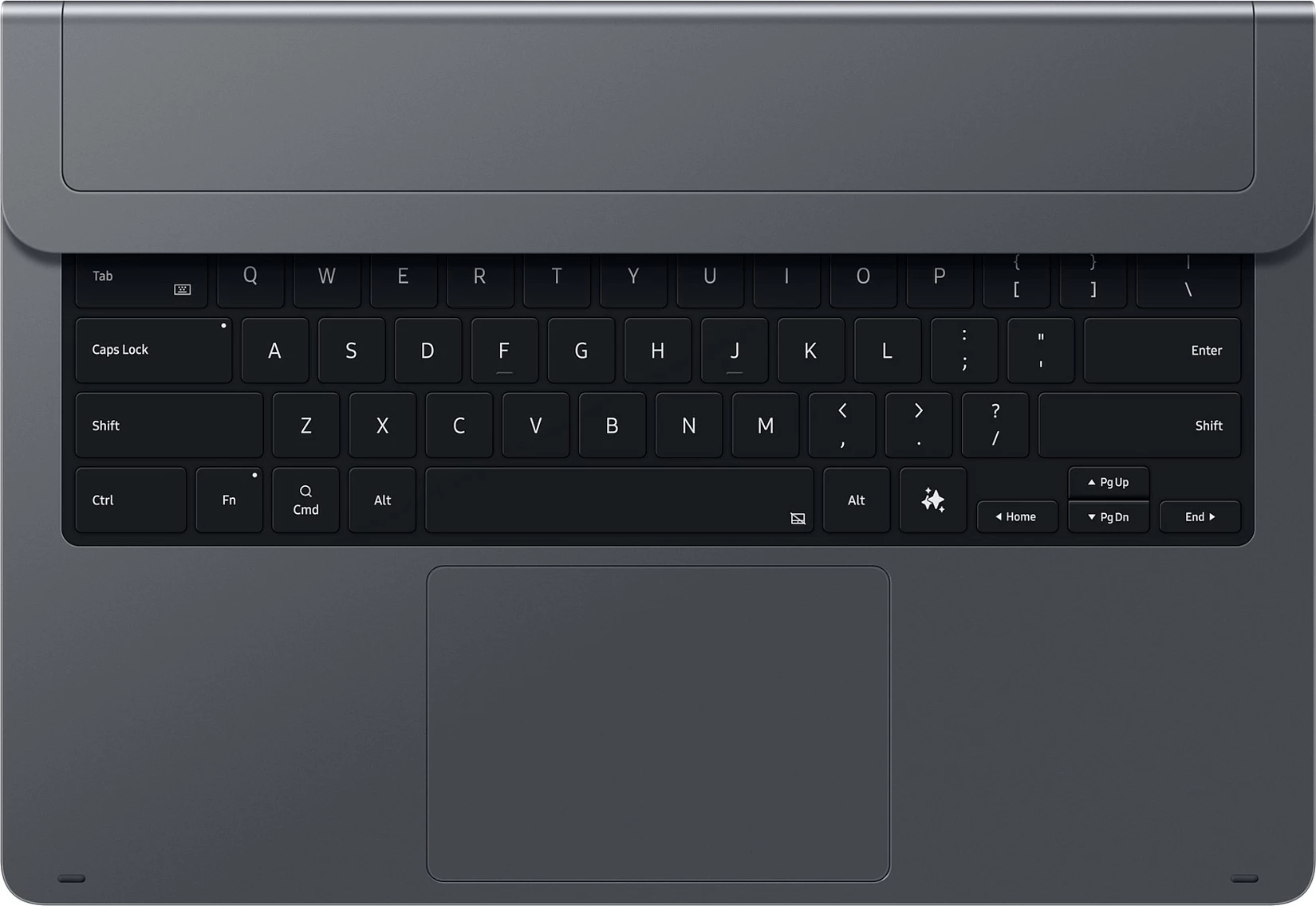 Tastierë Samsung EF-DX935 për Galaxy Tab S11 Ultra, QWERTZ gjermanisht, me touchpad, gri