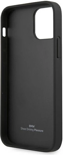 Mbështjellës BMW Curve Perforate për iPhone 12 mini, 5.4", i zi