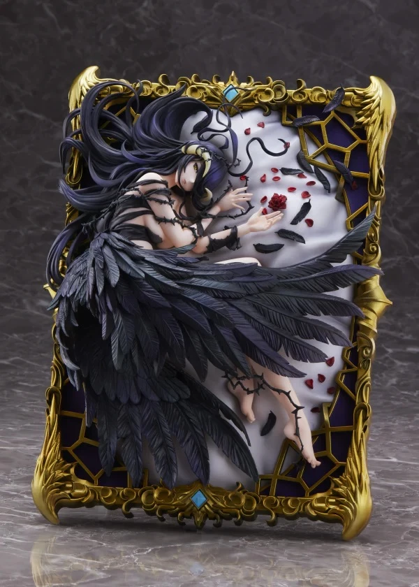 Figurinë koleksionuese Square Enix Albedo Ending Ver. (Art by so-bin) 1/7, PVC/ABS, 27×20×17 cm, e zezë/artë