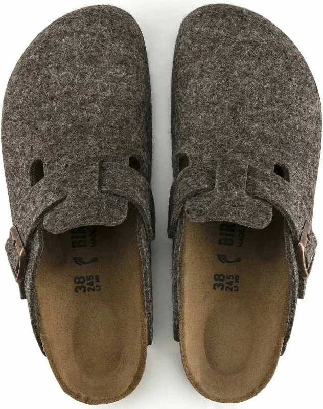 Clogs femra Birkenstock Boston BS 0160583, cocoa, të ngushta
