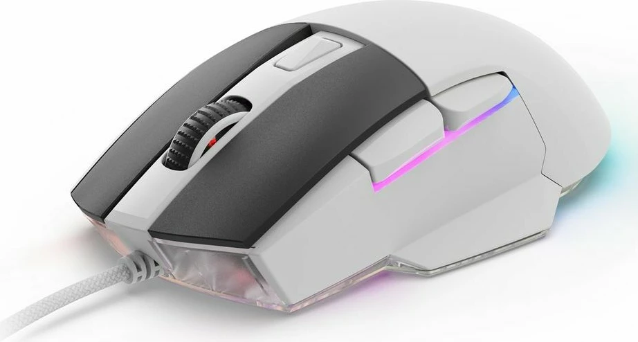 Maus Sharkoon SGM35, 6400 DPI, e bardhë