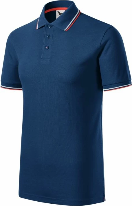 Fanellë polo për meshkuj Malfini, blu