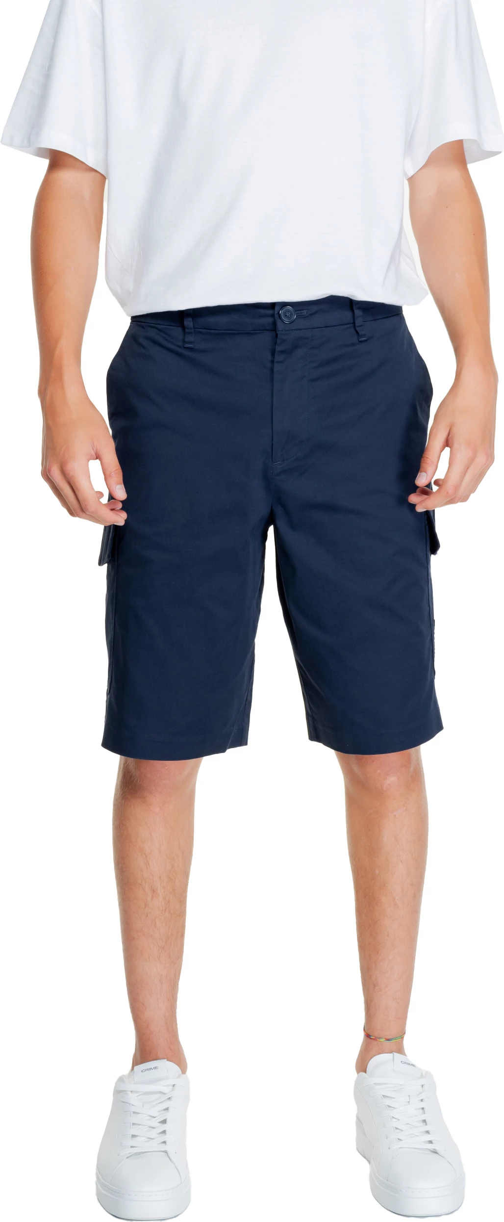 Shorce bermuda për meshkuj Armani Exchange 3DZS07 ZN3TZ, të kaltra