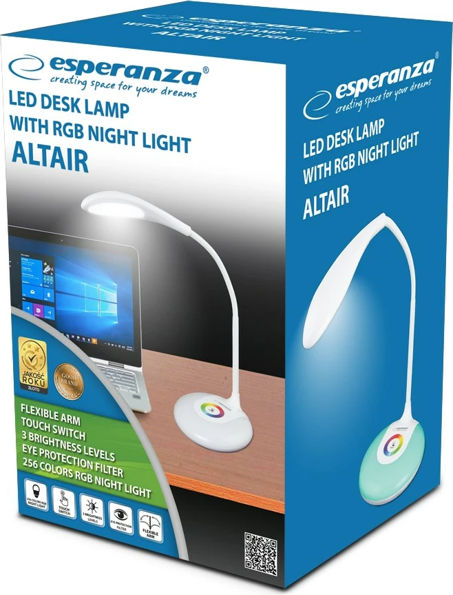 Llambë tavoline Esperanza ELD102 RGB, 256 ngjyra