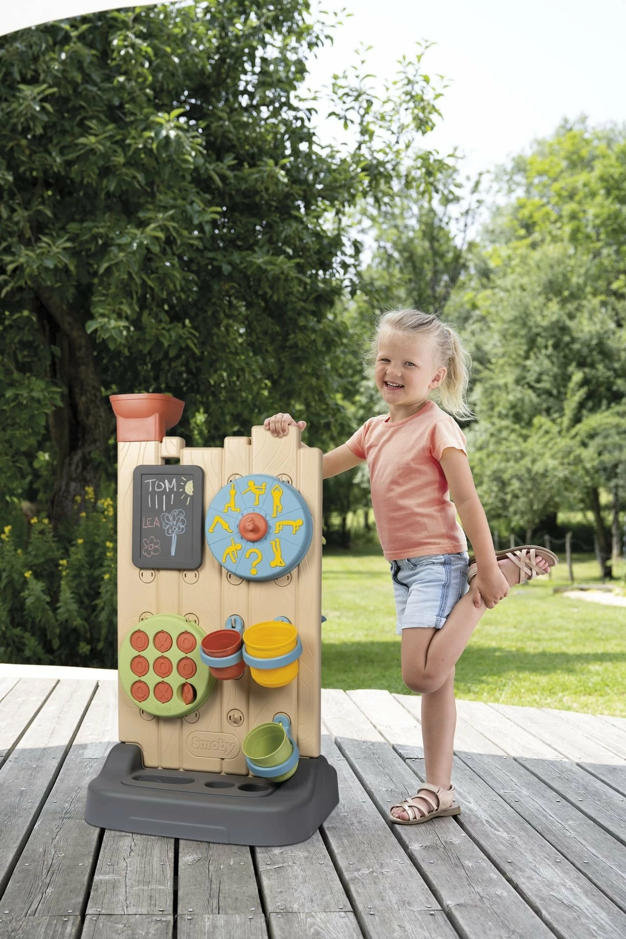 Mur aktiviteti Smoby Smoby Life, dy-anësh, 48.2 x 88.5 x 42.8 cm
