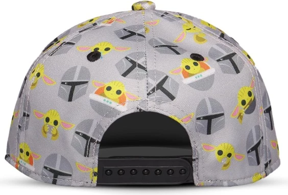 Kapelë snapback për djem Difuzed The Mandalorian (Star Wars), gri