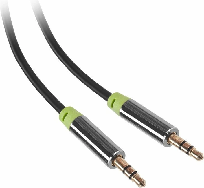 Kabllo GoGEN Cable 3,5mm Jack , 5m, gold-plated connectors