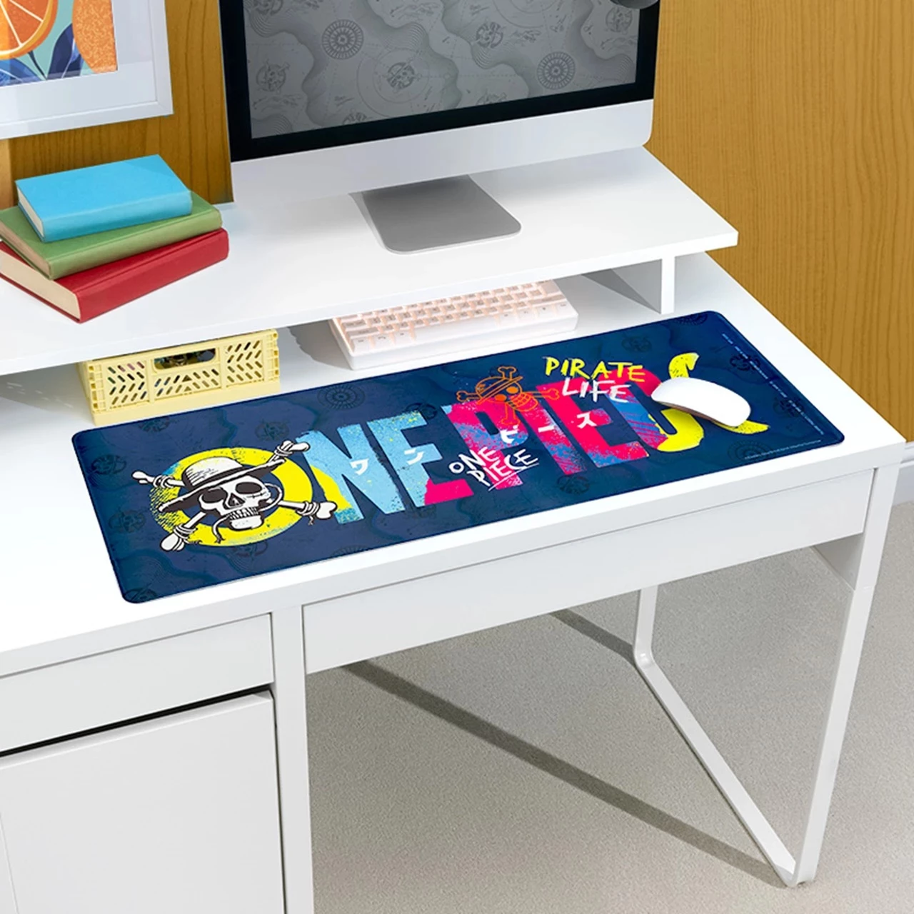 Mauspad Paladone One Piece XL 80 x 30 cm, blu e errët