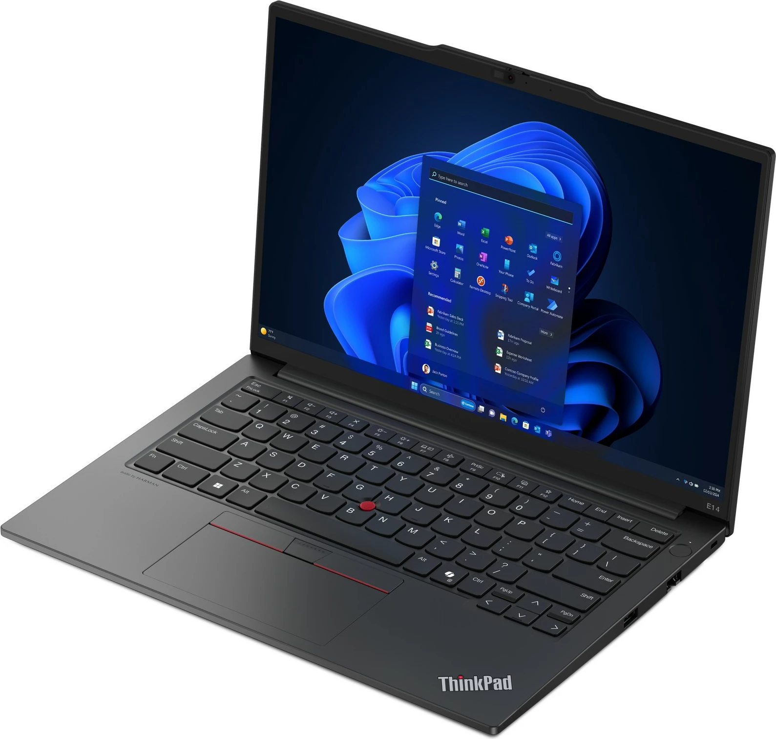 Laptop Lenovo ThinkPad E14, AMD Ryzen 7, 16 GB RAM, 512 GB SSD, E zezë