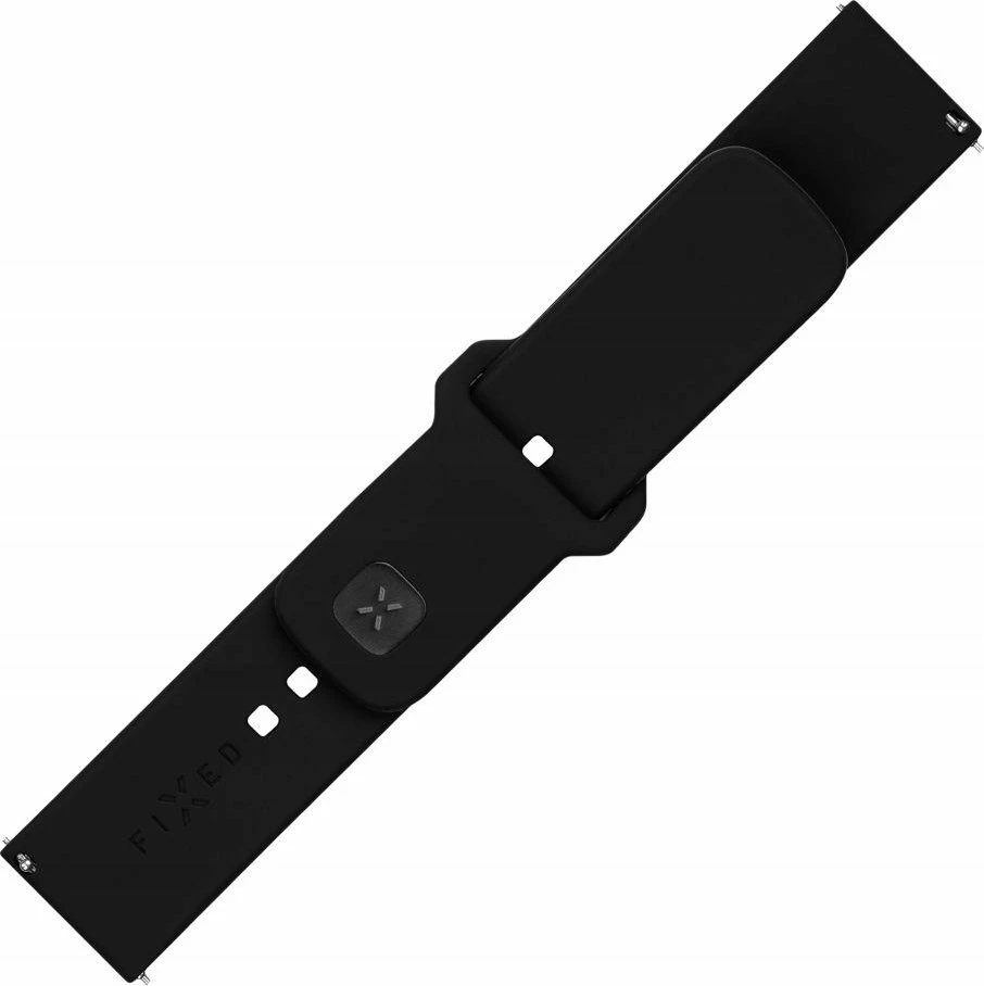 Rrip silikoni smartwatch Fixed FIXED Silicone Sporty Quick Release 20mm, i zi, set 3 copë