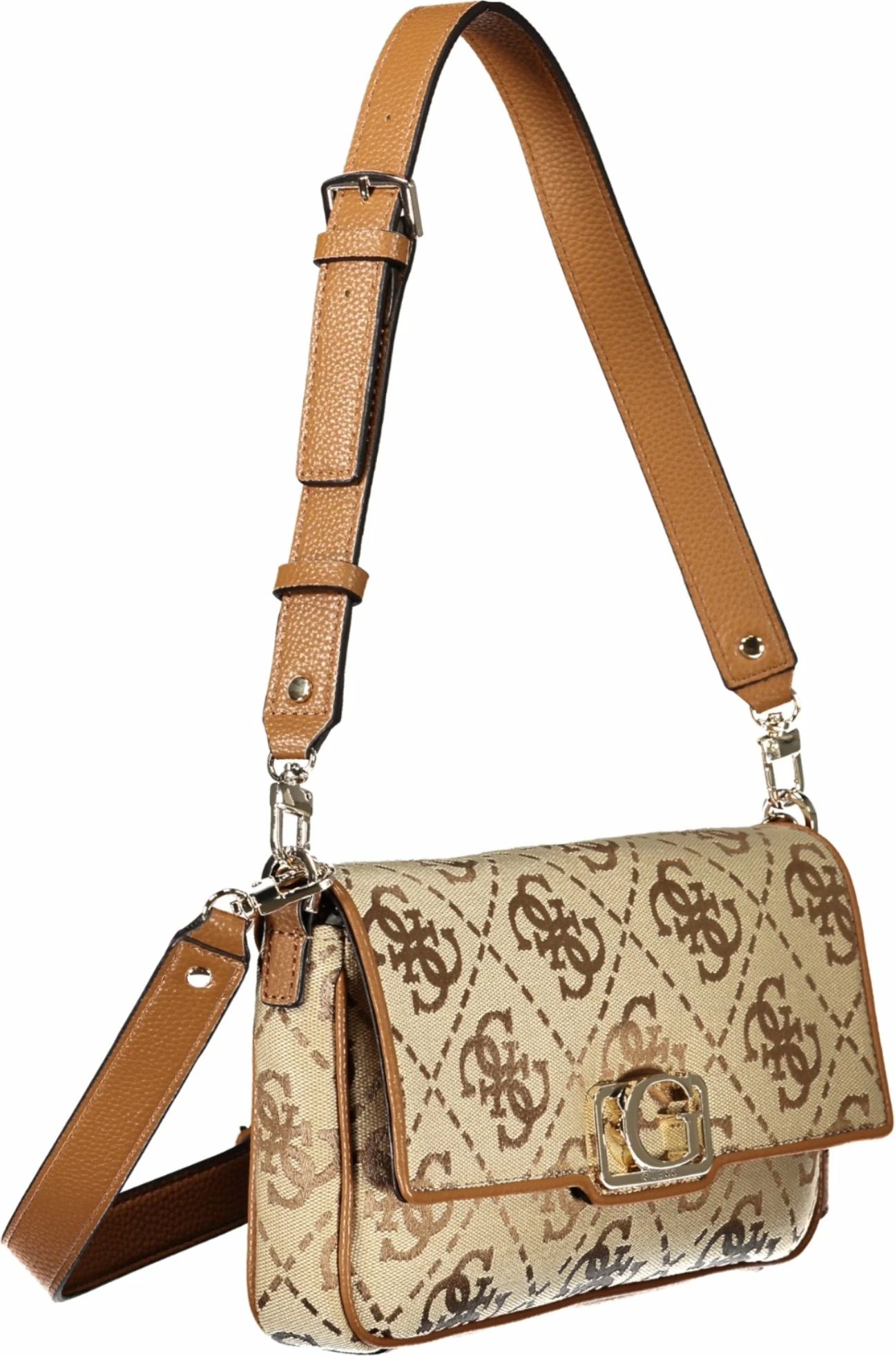 Çantë për femra GUESS JEANS Circe, beige