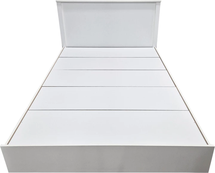 Krevat Athos, ngjyrë e bardhë, 140x200 cm