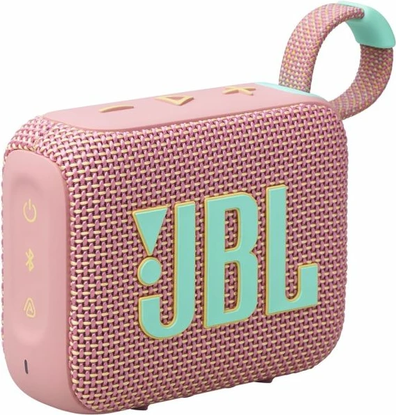 Altoparlant portativ Bluetooth JBL Go 4, 4.2W, IP67, Bluetooth 5.3, deri 7h, pink