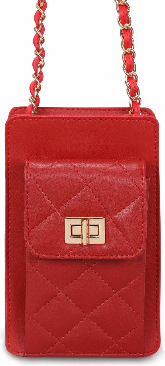 Çantë crossbody Lucky Bees, e kuqe, 305