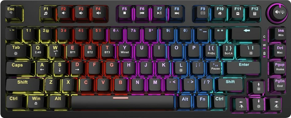 SAVIO PHENIX - keyboard - wireless - Gateron Red Pro
