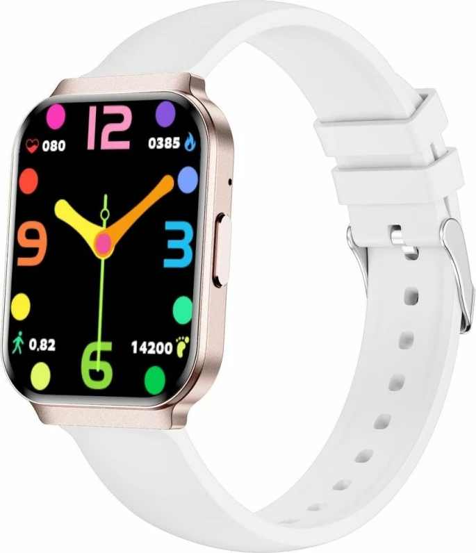 Smartwatch Gravity GT44-3, rozë, 2 rripa
