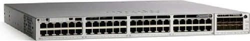 Switch Cisco Catalyst C9300-48UXM-E, 48 porta, 10G Ethernet, PoE, Rackmount, 1U, gri