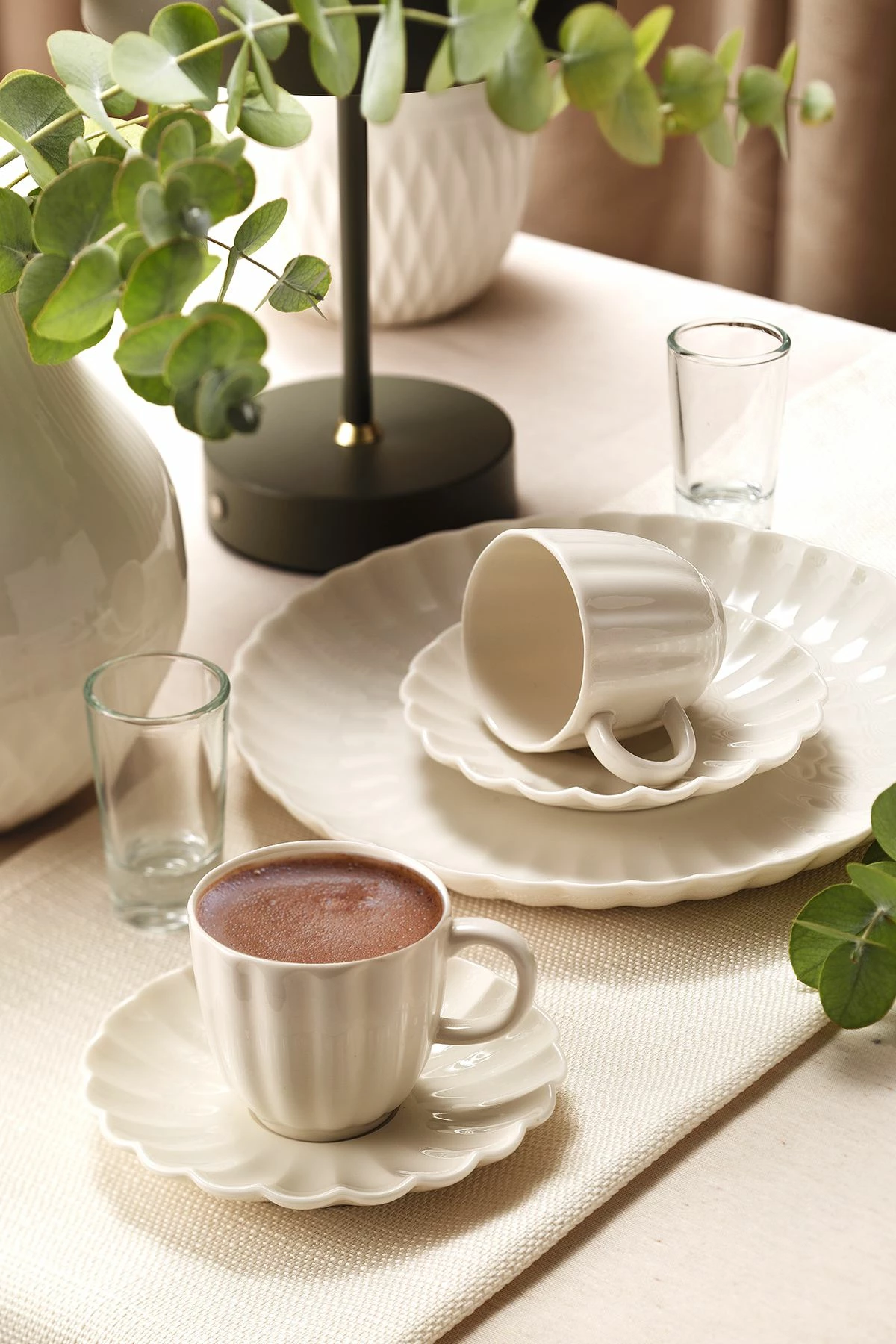 Set filxhanash kafeje (4 copë), Hermia Concept, BNLZF04KT00