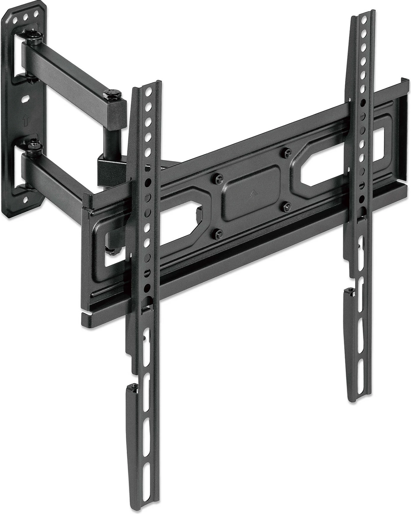 Mbajtëse muri për TV MANHATTAN FullMotion 32"-55", deri 35 kg, VESA 400x400, e zezë