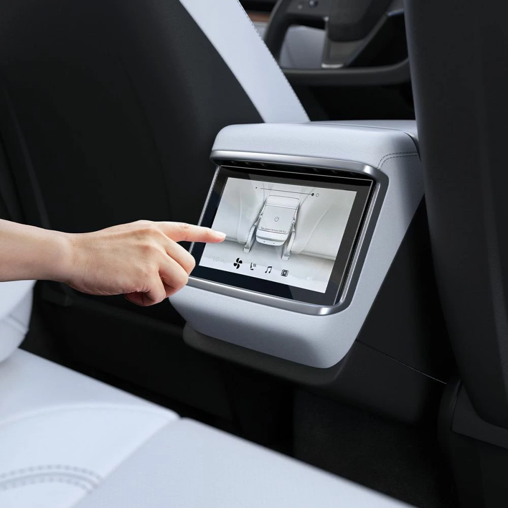 Mbrojtës ekrani xhami Spigen Glas.tR Slim për Tesla Model X 2022 / Model S 2021, Transparent