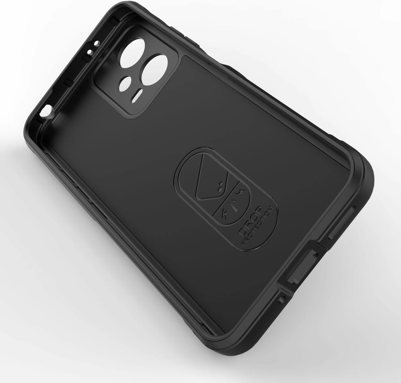 Mbështjellës Hurtel Magic Shield Case për Xiaomi Redmi Note 12 5G / Poco X5 5G, i zi