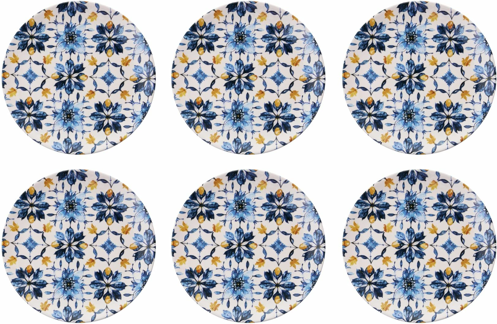 Set pjatash ëmbëlsirash (6 copë), Hermia Concept, Complex Flover