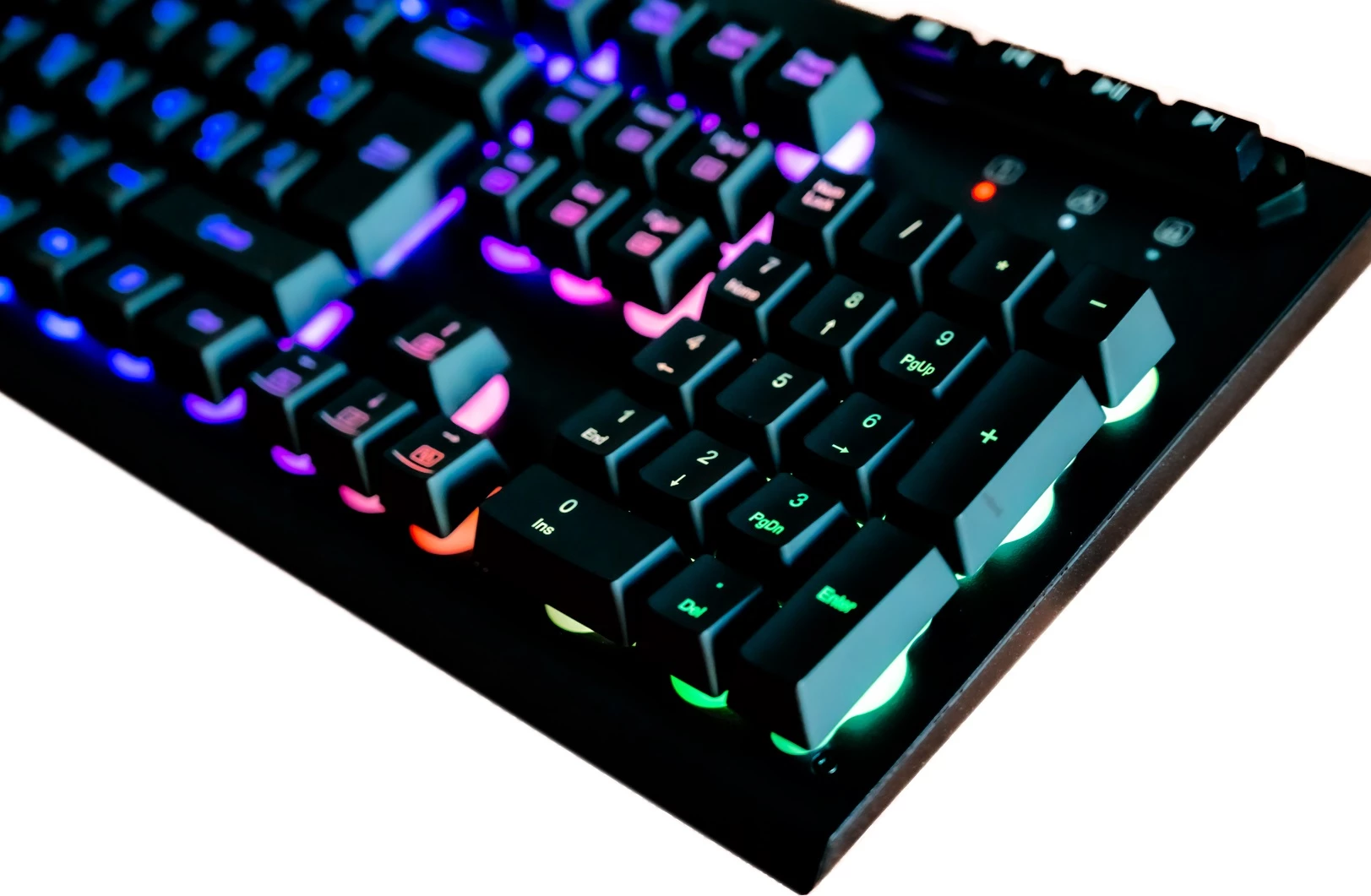 Tastierë gaming Redragon Aditya K513 RGB, membrane, full-size, wired, layout SLO/CRO, e zezë