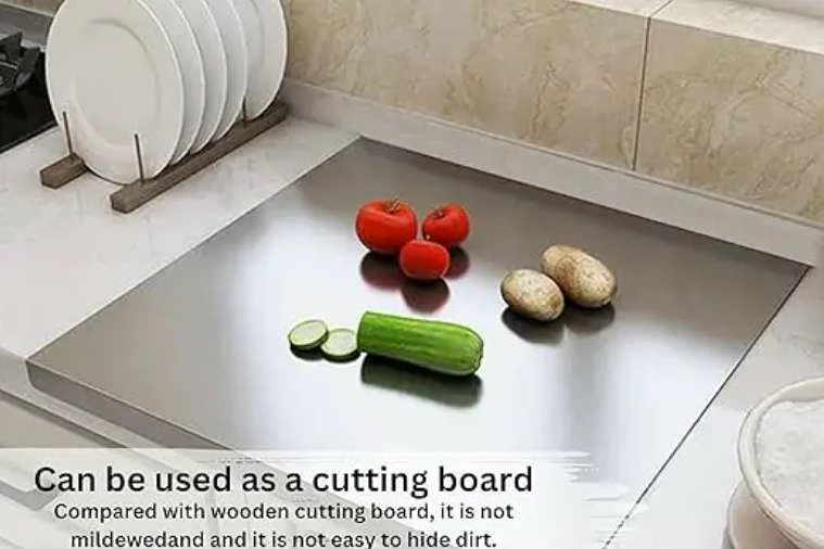 Dërrasë për prerje Hermia, inox, PASCELTEZ, 30x40cm