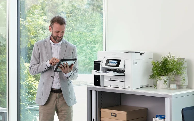 Printer multifunksional Epson Ecotank ET-5880, A4, ngjyra