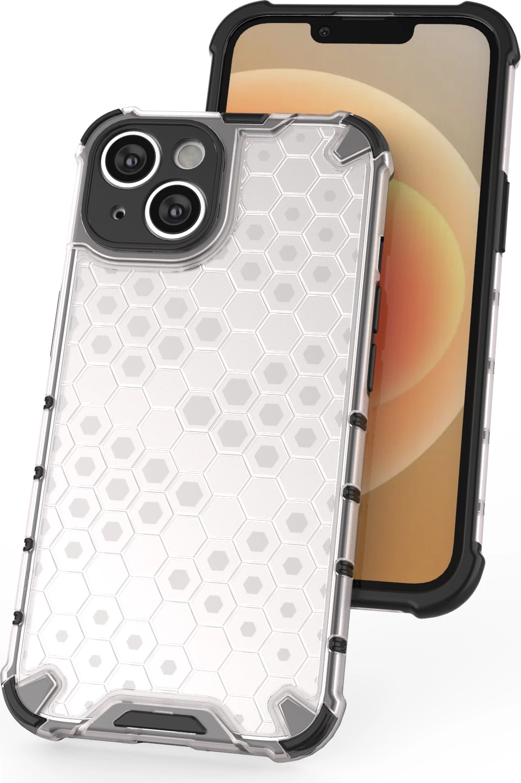 Mbështjellës Hurtel Honeycomb për iPhone 14, Blu