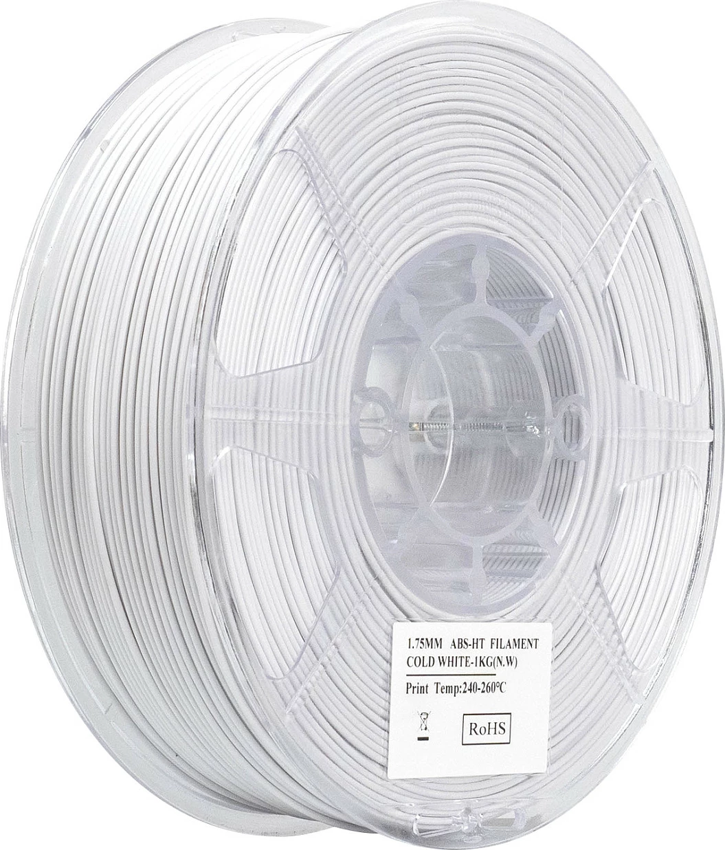 Filament për printer 3D eSun EABS-HT, 1.75mm, 1kg, Cold White