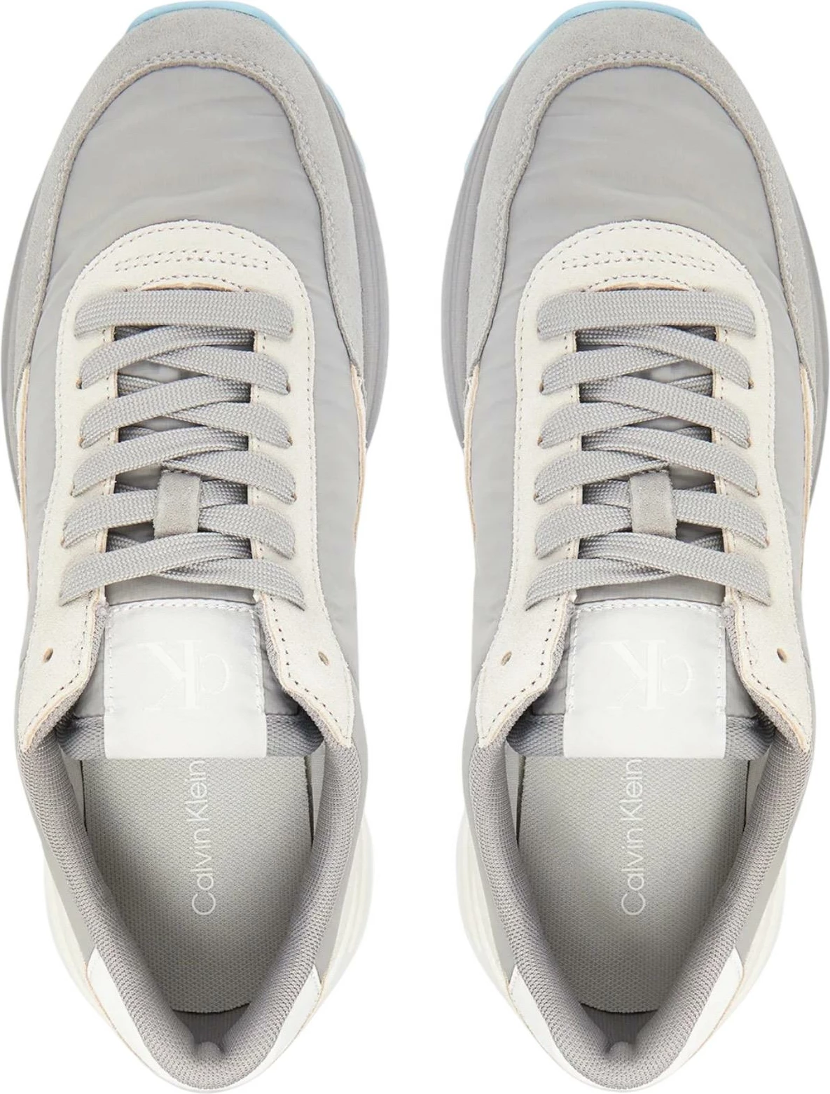 Atlete për femra Calvin Klein Jeans HIKE RUNNER MG NYLON YW0YW01852, gri [Madhësia: 40]