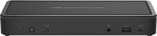 Docking station Belkin INC003VFBK, 14 porta, USB-C, 65W, 3x monitor, e zezë