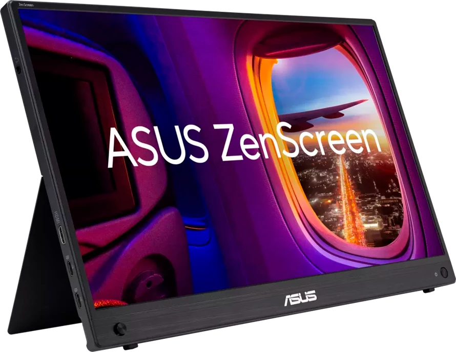 Monitor portativ ASUS ZenScreen MB16AHG 16" FHD IPS 144Hz USB-C/Mini-HDMI FreeSync Premium, i zi