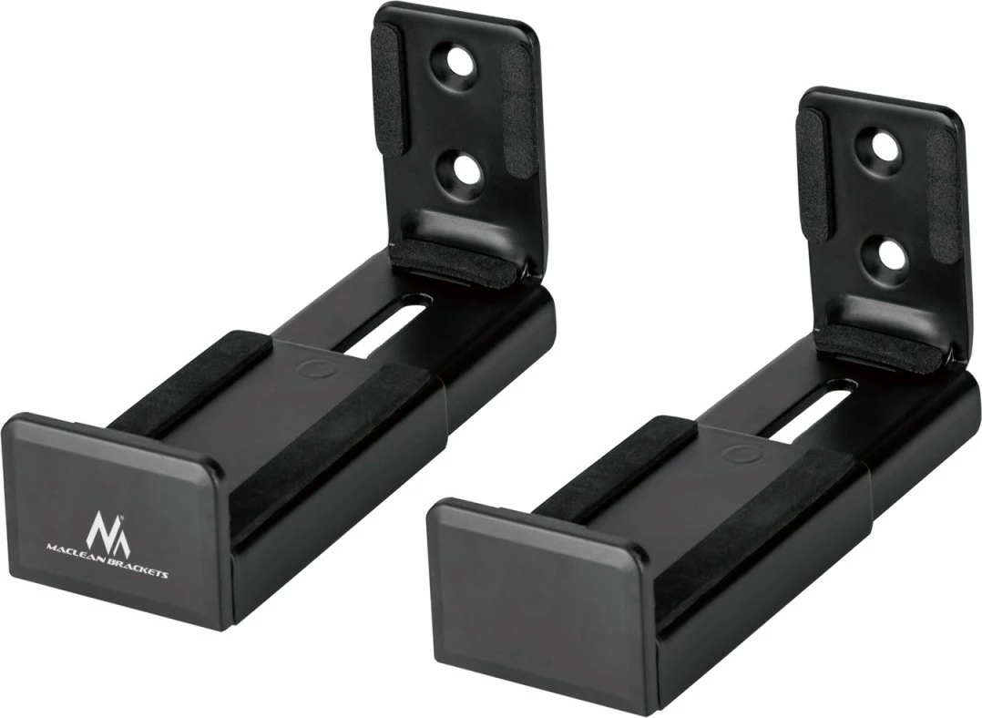 Mbajtëse muri për soundbar Maclean MC-932, e zezë, set