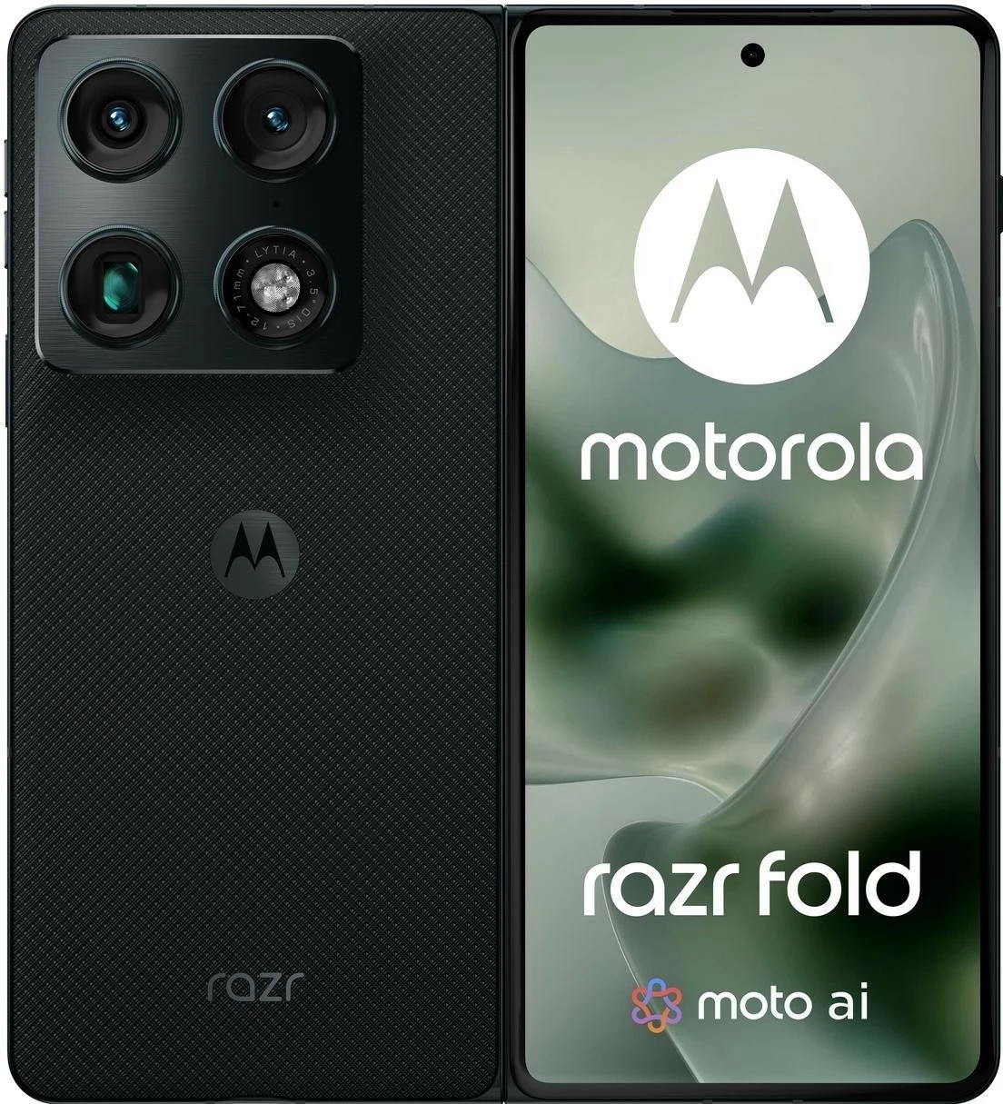 Celular Motorola Razr Fold 16/512GB Blackened Blue