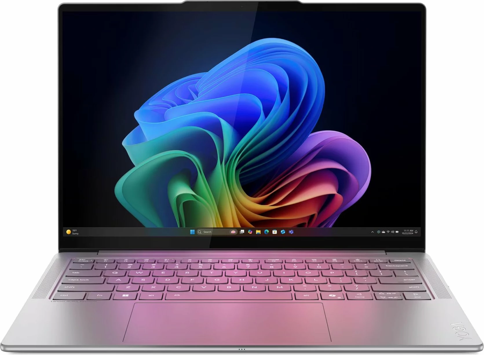 Laptop Lenovo Yoga Slim 7 14ILL10 (83JX00A3NT) Core Ultra 7 258V, 32GB RAM, 1TB SSD, 14\" WUXGA OLED, Windows 11, gri