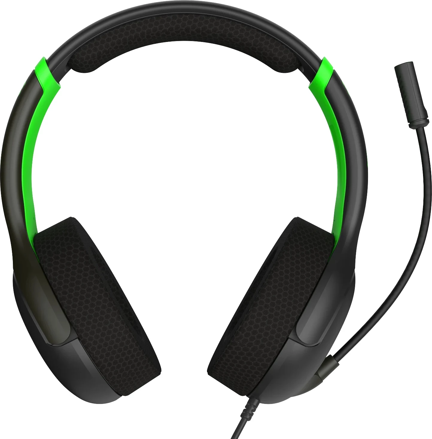 Kufje gaming PDP AIRLITE GLOW me kabllo, stereo 40mm, me mikrofon, Jeshile (Jolt Green)