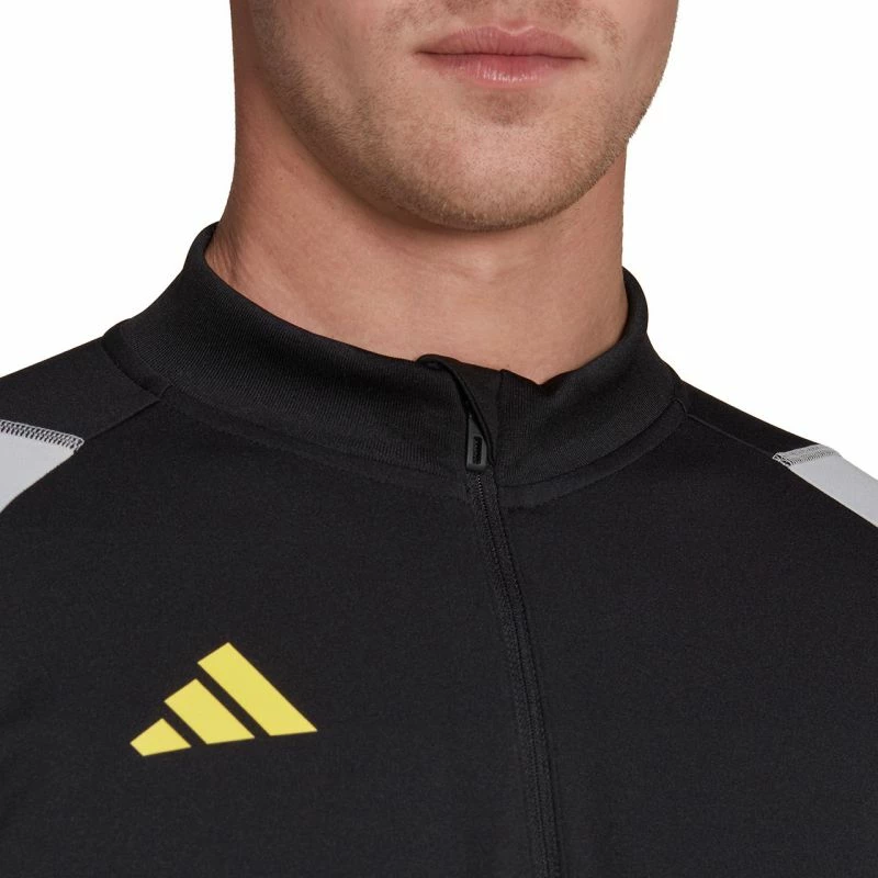 Duks adidas për meshkuj, ngjyrë gri dhe e zezë