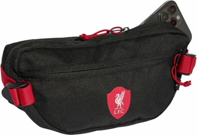 Çantë beli adidas Liverpool FC JZ5884, e zezë