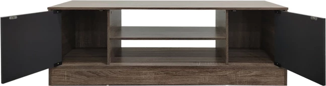 Komodë TV Sasa, ngjyrë lis-antracit, 120x35x41.5cm