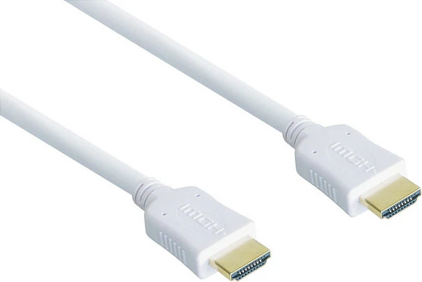 Kabllo HDMI GoodConnections HDMI 1.4b, 0.5m, 4K, e bardhë