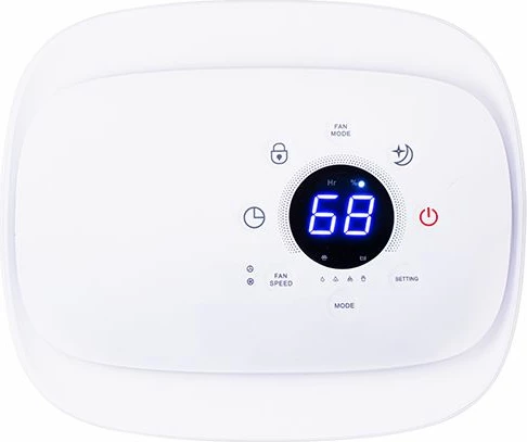 dehumidifikues ajri CAMRY CR7851 10L/24h, LCD, kompresor, rezervuar 2.2L, i bardhë