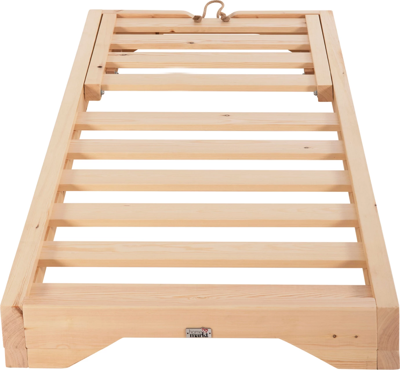 Shezlong profesional për plazh, dru pishe, IKARIA FH6115.01, 80x208x32-100H cm